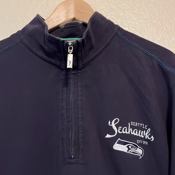 Tommy Bahama Seahawks sweatshirt - Picture 2 of 8